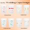 Personalized wedding 12oz 16oz Plastic Cups Monogrammed Wedding Favor Customized Shatterproof Plastic Cup Reception Rehearsal Shower Cup product 1
